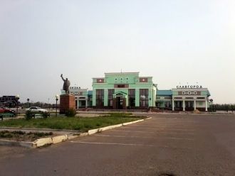 Славгород. Ж\д вокзал.