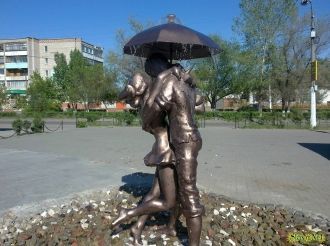 Памятник влюбленных, Славгород.