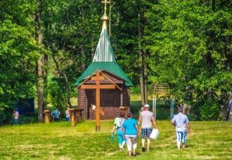 Местные жители города Славгород.