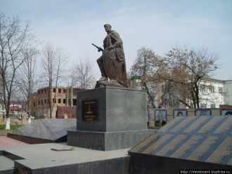 Памятник в городе Малгобек.