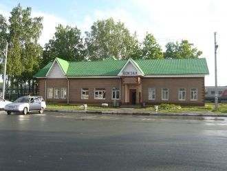 Ж/д вокзал города Тавда