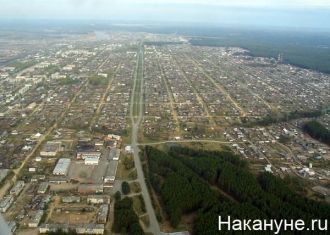 Тавда с высоты