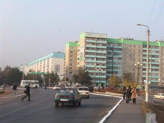 На улицах города Мелеуз.