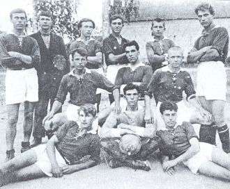 Футбольная команда города Вичуга, 1930 г