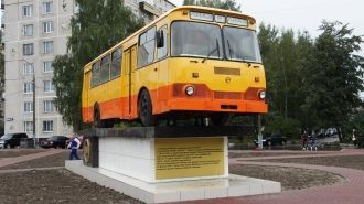 Легендарный ЛиАЗ-677. Ликино-Дулёво.