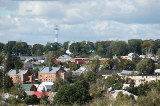 Вид с высоты на Богородицк