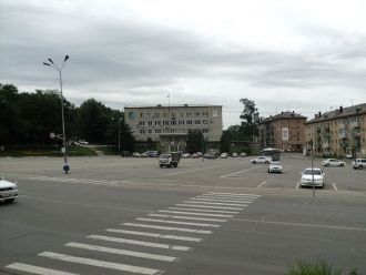 Улица города Партизанск.