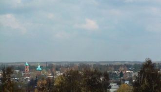 Панорама города Скопин