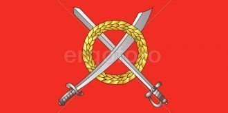 Флаг города Чаусы.