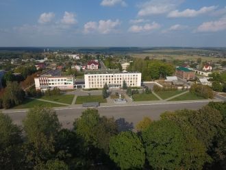 Чаусы с высоты.