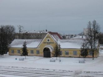 Вокзал города Житковичи.