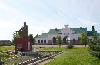 Достопримечательность города Лепень.