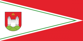 Флаг города Чашники.