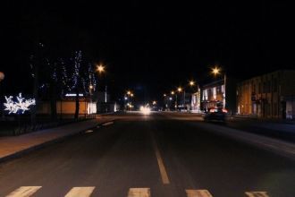 Ночной город Миоры.