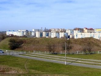 Беларусь. г. Копыль. Вид на город и Замк