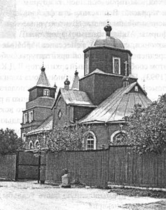Каменная Покровская церковь в Хойниках.