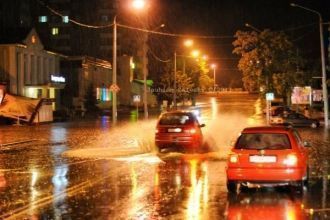 Огни ночной Сморгони