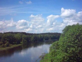 Река Вилия под Сморгонью.&nbsp;