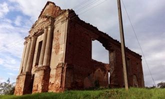 Руины костела францисканцев