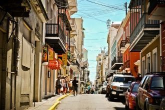 Улица города Сан-Хуан