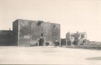 Историческое изображение порта Алькудии.