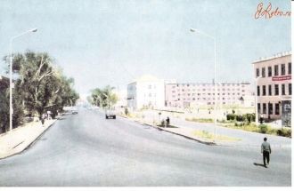 История города Кызылорда, Казахстан.