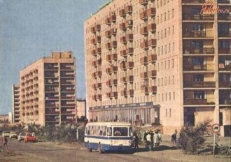 История города Темиртау, Казахстан.