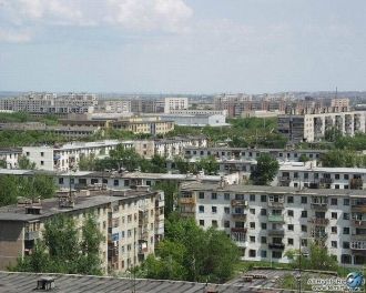 Темиртау с высоты.