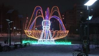 Рождественская ночь в Темиртау.