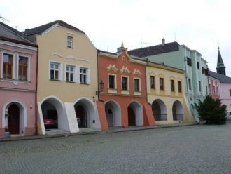 Дома в Пршерове.