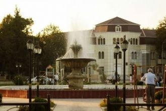 Историческое изображение Мингечаура.