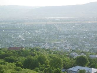 Вид на&nbsp;Джалал-Абад.