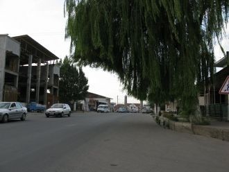 На улице города Узген.