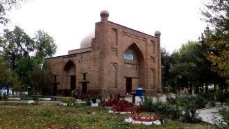 Достопримечательность города Тараз.