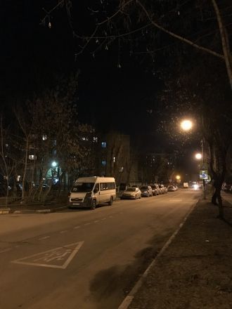 Город Калараш ночью.