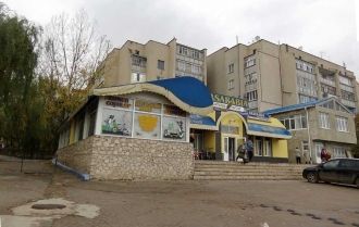 На одной из улиц города Чимишлия.