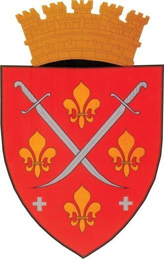 Герб города Флорешты.