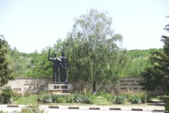 На улице города Тараклия.