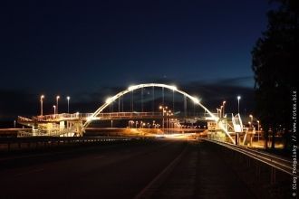 Йыхви ночью.