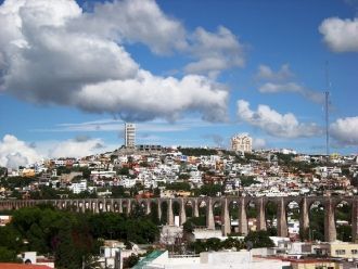 Город Экатепек-де-Морелос с высоты.