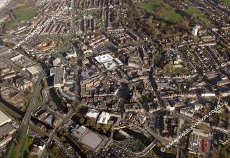 Ротерхэм с высоты птичьего полета.