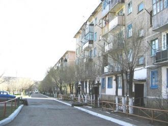 На улицах города Шахтинск.