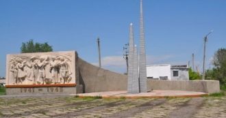 Город Шахтинск, Казахстан.