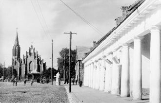 Старая фотография Рокишкиса.