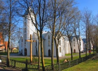 Деревянная колокольня Радвилишкского кос