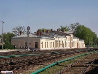 Железнодорожная станция.