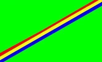 Флаг города Дрокия.