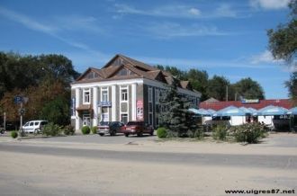 Город Вулканешты с высоты.