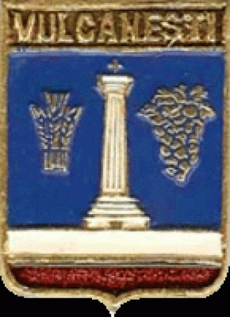 Герб города Вулканешты.