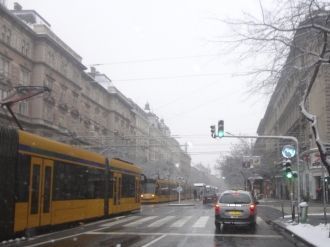 На дорогах города Разград.